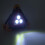 Car Warning Triangle Lamp Portable LED Malfunction Repair Warning Light Multifunctional Emergency Triangle Light 13