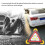 Car Warning Triangle Lamp Portable LED Malfunction Repair Warning Light Multifunctional Emergency Triangle Light 8