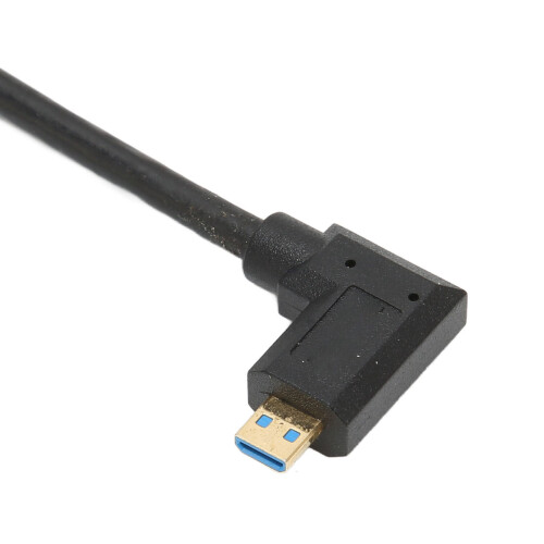 Cable de interfaz multimedia Micro HDMI 8K a 60 Hz, codo de 90, macho-hembra, OD4.0mm 2