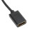 Cable de interfaz multimedia Micro HDMI 8K a 60 Hz, codo de 90, macho-hembra, OD4.0mm 5