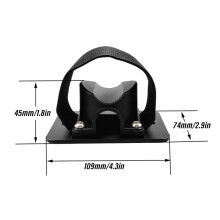 Bike-Hinterrad Schnellspannhalter für Autodachträger, Fahrradhalterung