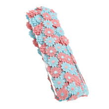 Gänseblümchen Spitzenband 15 Yards Polyester weiß