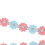 Gänseblümchen Spitzenband 15 Yards Polyester weiß 11