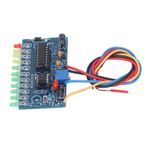 LED-Audio-Pegelanzeige 10–11 Stück 3-mm-LEDs 12V