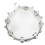 10in Hand Drum Adjustable Tone Double Row ABS Light Hand Bell Handheld Percussion Transparent 11