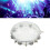 10in Hand Drum Adjustable Tone Double Row ABS Light Hand Bell Handheld Percussion Transparent 1