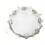 10in Hand Drum Adjustable Tone Double Row ABS Light Hand Bell Handheld Percussion Transparent 13