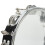 10in Hand Drum Adjustable Tone Double Row ABS Light Hand Bell Handheld Percussion Transparent 12