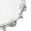 10in Hand Drum Adjustable Tone Double Row ABS Light Hand Bell Handheld Percussion Transparent 10