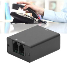 Mini Telephone Recorder with 32GB Automatic Stable Operation Memory Clear Sound with RJ11 Port 100‑240V US Plug