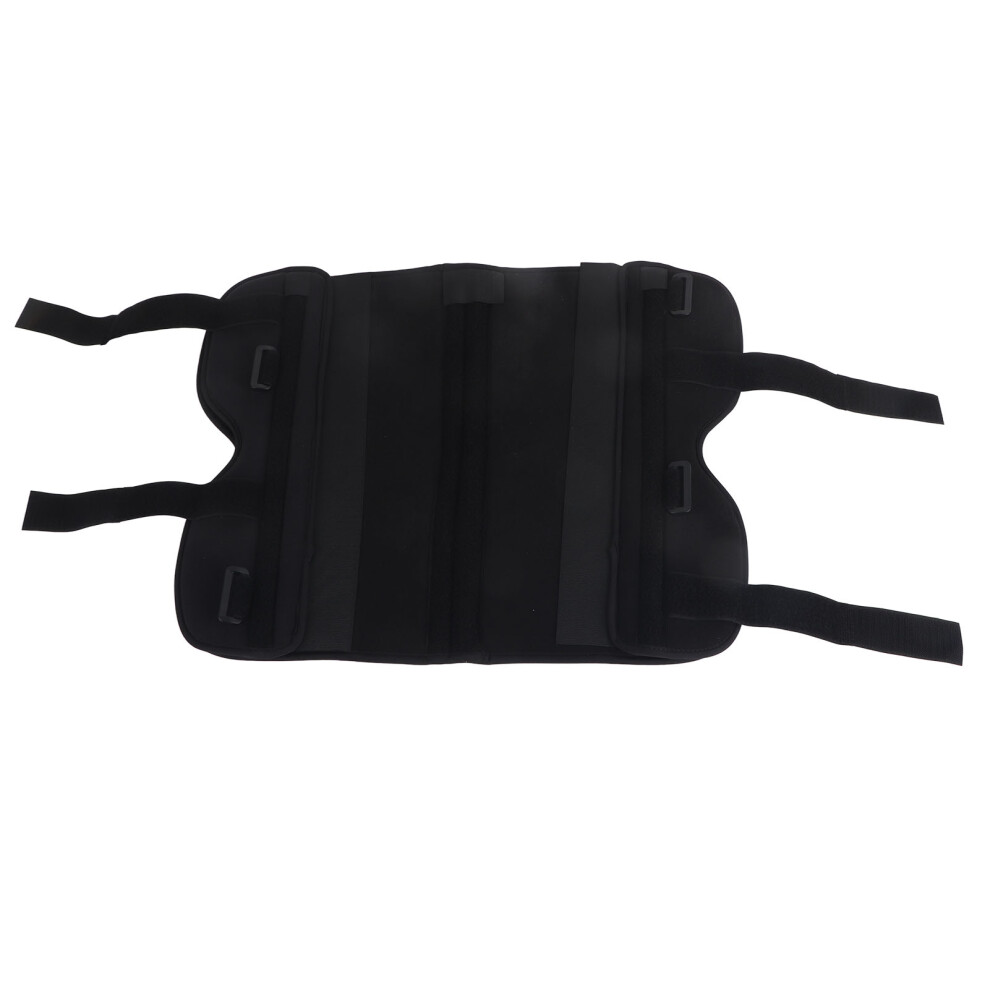 Knee Brace 3 Panel Adjustable Pain Relief Speed Recovery Knee Leg Immobilizer for Sprains Dislocations Injuries 52cm Length