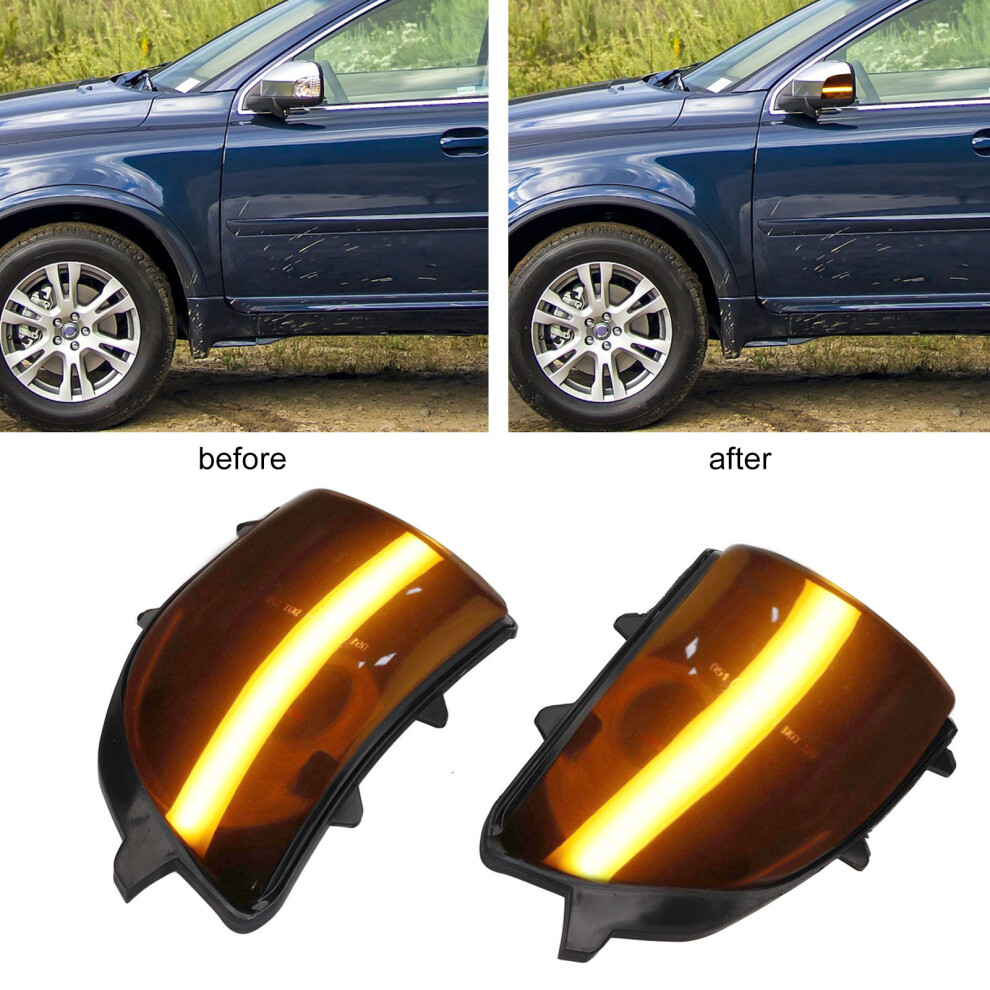 Car Side Door Mirror Turn Signal S Rear View Mirror Lamps 31111813 For Xc90 2007Â2014 Light 4631321079039