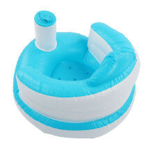 Silla de aprendizaje para bebé, sofá inflable para bebé y taburete para baño — compacto, seguro y duradero
