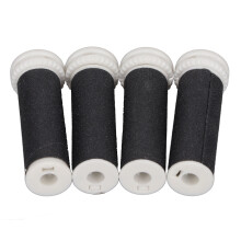 4er Pack Fußfeilen mit Rollenkopf aus ABS - 5 cm / 2 Zoll
