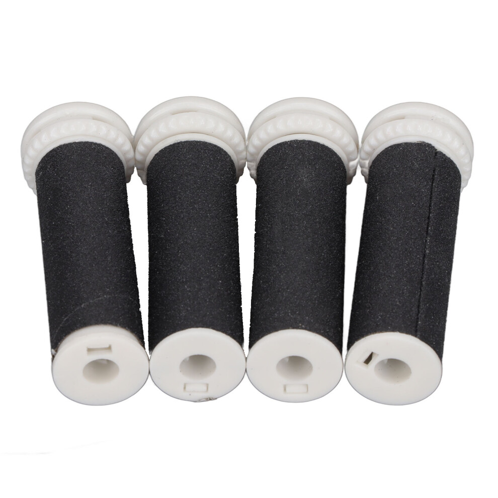 4pcs Replacement Roller Electric Foot File Grinding Tool Replacement Head for Feet Pedicure Tool