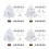 Feder-Weihnachtsbaum 45/60 cm Multicolor-Lampe 15