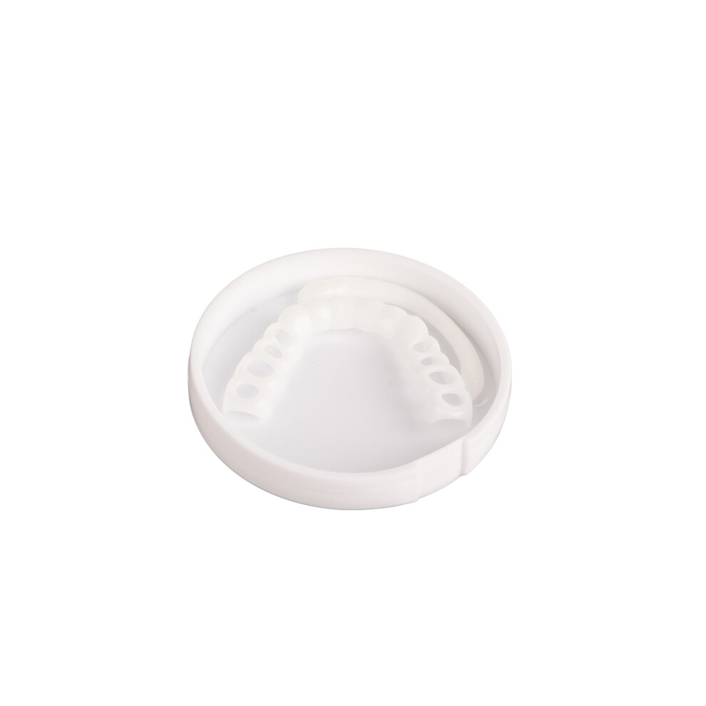 1 Pair Top and Bottom Temporary Smile Cosmetic Teeth Comfort Fit Denture Teeth Cosmetic Sticker