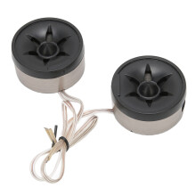2 Stück 350W Rund-ABS Mini-Dome-Hornlautsprecher Schwarz für Auto-Audio-System