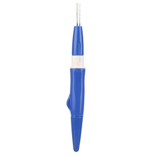 Felting Needles 3 Fine Needles Ergonomic Handle Plastic Metal DIY Tufting Tool for Delicate Projects 2