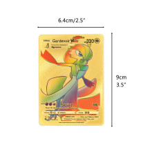 Anime Cards Set Gold Foil Cards Cartoon Game Cards Kids Trading Cards Board Game Cards Collectible Cards Gifts for Kids