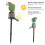 Parrot Erd-Einbau-Solarlampe 200 g Grünes Harz 1