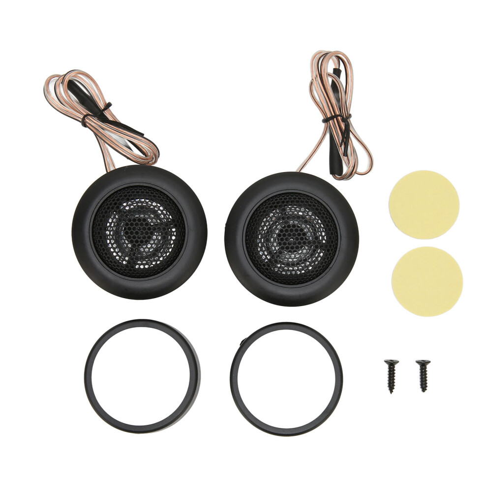 2 Pcs Car Dome Tweeter 120W High Sensitivity Audio Stereo Loudspeaker For Sound System 9481321087634