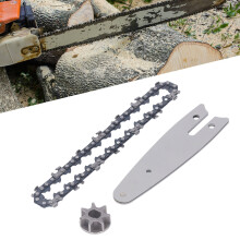 129-mm-Sägeführungsplatten-Set, 180-mm-Kette, Farbe: wie abgebildet