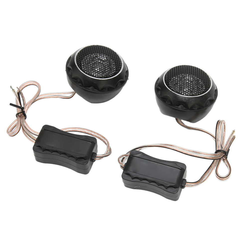2 Pcs Dome Tweeter 140W Metallic Iron Loudspeaker Universal For Car Audio Systems 9411321087648