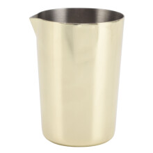 Mixbecher 8.1oz goldplattierter Edelstahl