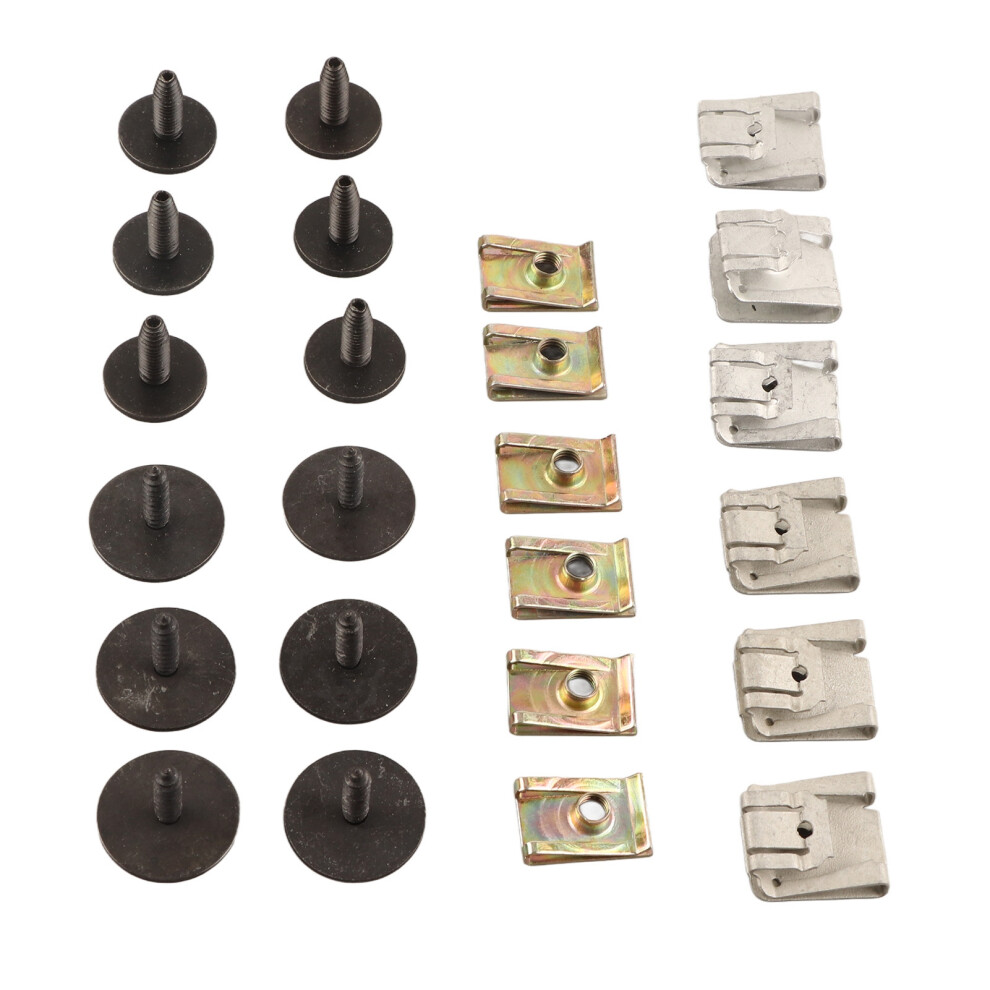 24Pcs Engine Undertray Fasteners Clips Screw Mc3003 Replacement For Benz CâClass W203 W204 Cl203 7891321090466