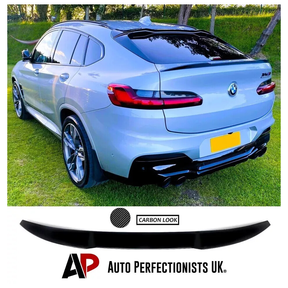 For Bmw X4 G02 X4m Rear Spoiler Boot Wing Lip Body Kit M Sport 2018+ 5061072666063
