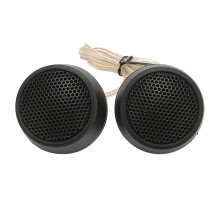 2 piezas de tweeter de domo 10W 4Ω ABS Audio para coche 4-20KHz