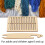 2 Stück Pappelholz Webrahmen-Set, Gürtel/Armband 11