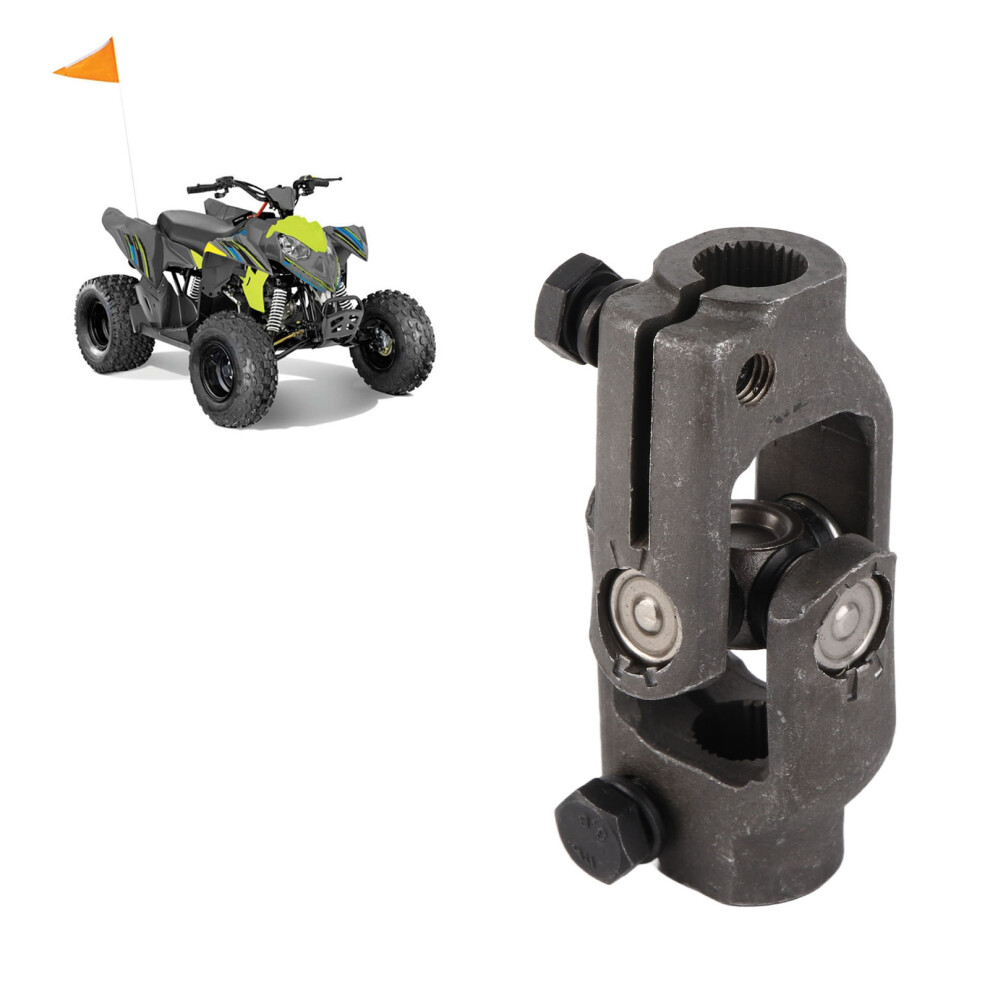 22T Double D Phosphating Universal Steering Ball U Joint 14Mm Hole Diameter For Atv Utv Go Cart 8481321093377