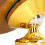 Coffee Shot Mirror for Bottomless Portafilter Multi Directional Rotation Visualization Coffee Flow Rate Observation Reflective Mirror Gold 7