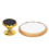 Coffee Shot Mirror for Bottomless Portafilter Multi Directional Rotation Visualization Coffee Flow Rate Observation Reflective Mirror Gold 15