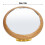 Coffee Shot Mirror for Bottomless Portafilter Multi Directional Rotation Visualization Coffee Flow Rate Observation Reflective Mirror Gold 3
