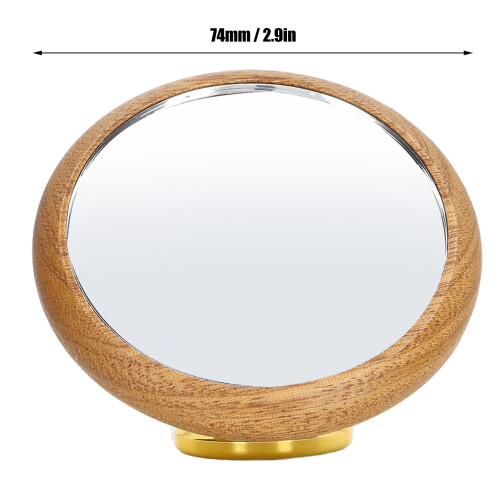 Coffee Shot Mirror for Bottomless Portafilter Multi Directional Rotation Visualization Coffee Flow Rate Observation Reflective Mirror Gold 2