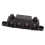 2 Stück Schwarz/Rot 4-Pol-Verteilerblock 3/8in 250A 5