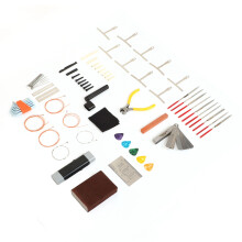 Kit de guitarra clavija de puente cejuela lima regla Metal/ABS