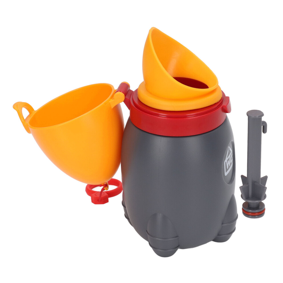 Pee Training Cup Good Sealing Cute Appearance Small Portable Boys Potty Training Urinal for Kids Home Car Travelling Orange