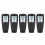 5 Stück schwarze Gürtelclips für GP2000 GP88S GP328 GP338 2