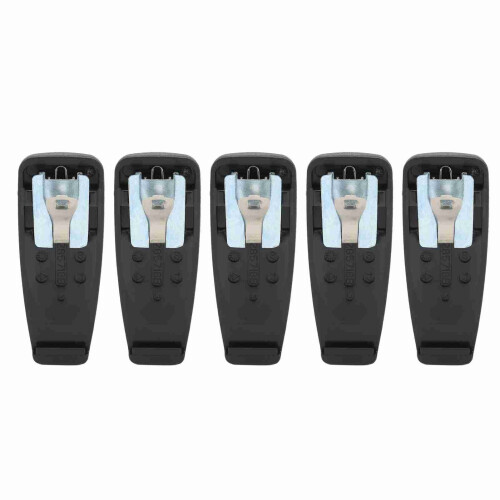 5 Stück schwarze Gürtelclips für GP2000 GP88S GP328 GP338 1