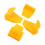 4 piezas de protector plástico amarillo para cambiador de neumáticos 7