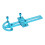 RC Absorber herramienta de medición ajustable azul 17x6cm 16