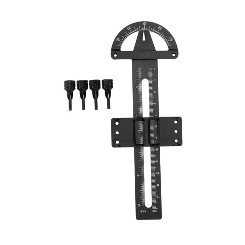 RC Absorber Messwerkzeug 17x6 cm Aluminium Schwarz 1