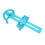 RC Absorber herramienta de medición ajustable azul 17x6cm 10