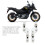 DL650 650 ccm Windschutzhalter 2017-2020 silber 13