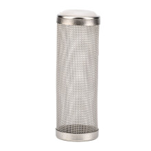 Protector de filtro de malla para acuario de peces y camarones, acero inoxidable 304, 16 mm, color blanco