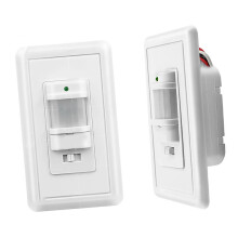 PIR-Bewegungsmelder 9m 180 200W Weiß AC100-240V
